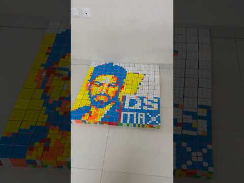 Cube mosaic art #emotional