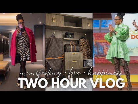 2 HOUR VLOG | WEBBY• FOX 5 • Two Hotel Stays • Shinola Private Party • ART • French Dining & More