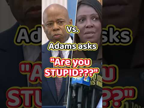 😱"Are You STUPID?" NY Mayor Adams SHREDS His Critics! #ericadams #newyork