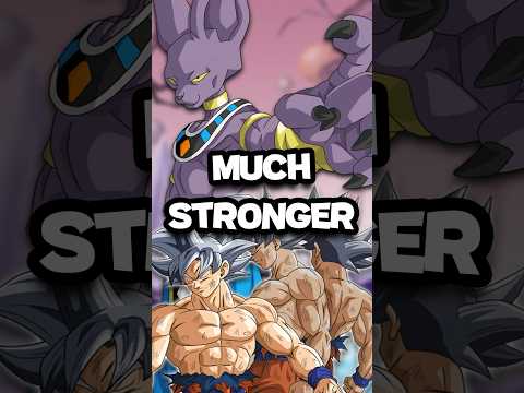 Is Goku STRONGER than Beerus Now? #dragonball #dragonballz #dragonballsuper #goku