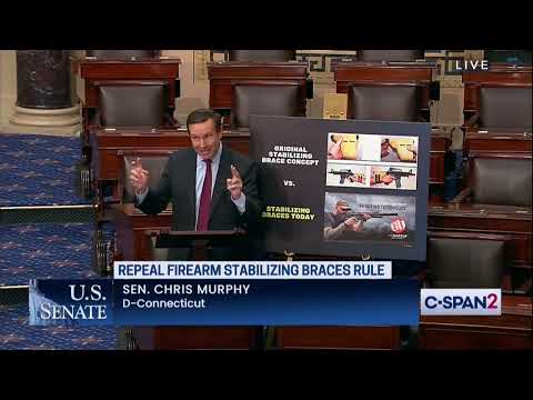 Senator Murphy Opposes Republican Vote to Re-open Pistol Brace Loophole