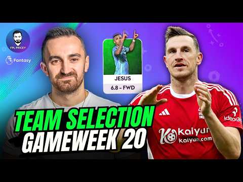 MY GW20 FPL TEAM SELECTION | Fantasy Premier League 24/25