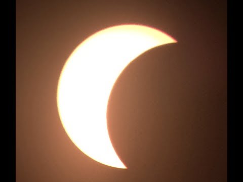 2017 08 21 #Eclipse from Washington DC (100x speed)