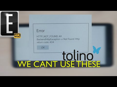 COLOR EINK eReaders That Don't work | Tolino Shine and Vision