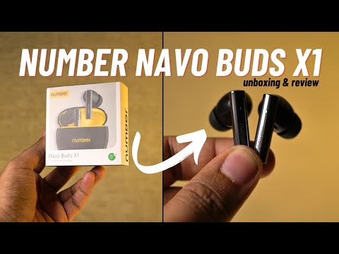 Number Navo Buds X1 TWS Unboxing & Review! Dual Pairing, AI ENC, Under 700!