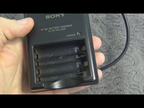 Sony BC-CS2B Ni-MH AA or AAA Battery Charger Review