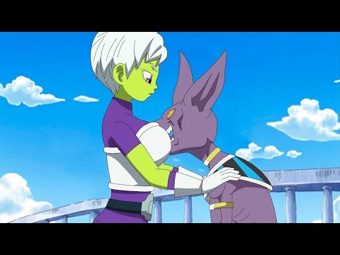 Beerus Gets a Kiss from Cheelai after She Becomes The Princess Of Destruction - @AniUltra