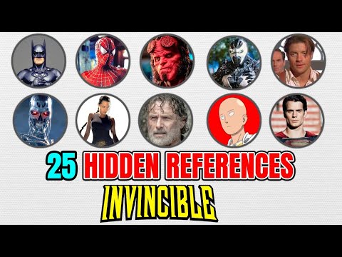 25 (every) Invincible Mainstream References & Easter Eggs In Invincible Franchise - Explained