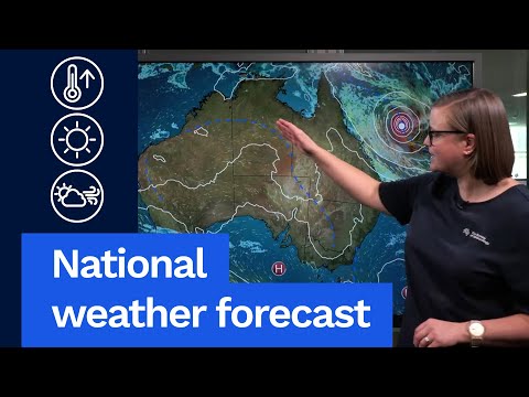 National Weather Forecast: Mostly settled across Australia; isolated storms for some