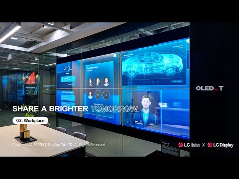 [Transparent OLED] Share a Brighter Tomorrow - Vol 3. Workplace