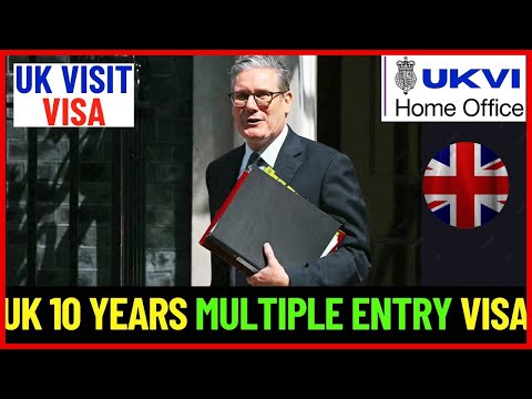 Good News! UK 10 Years Multiple Entry Visa For Everyone  UK Visit Visa Update 2024 #ukvisa