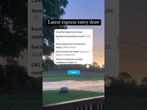#expressentry #latestnews #canada #canadapr #internationalstudents #studentvisa