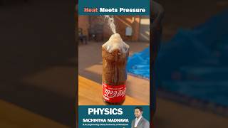 Heat Meets Pressure💥 #physics #sachinthamadhawa #shorts #trending #education #india