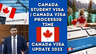 Canada Student Visa | Visa Processing Time | IRCC Big Update | 2023  #canadavisaupdate #canada