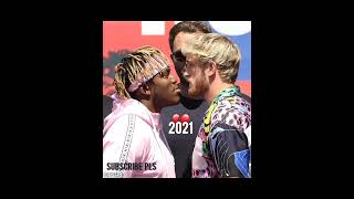 KSI and Logan Paul #evolution