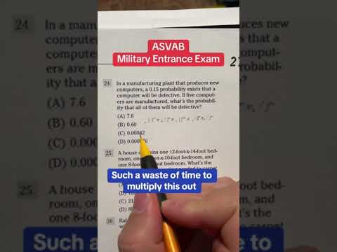 ASVAB Arithmetic Reasoning Practice Problem of the Day24 #asvab #arithmeticreasoning #afqt