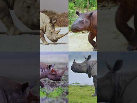 7 Fun Facts About The Rhino | Facts | #shorts #rhinoceros #amazingfacts #factsinhindi