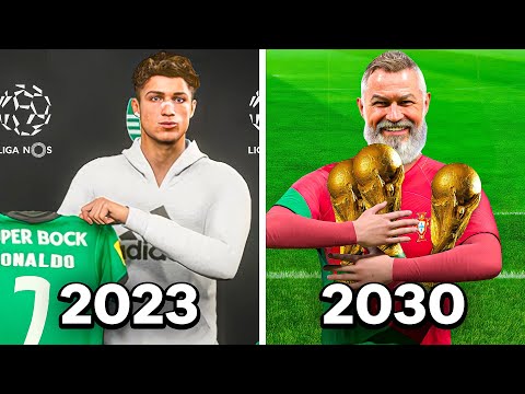 I Replayed The Entire Career of Cristiano Ronaldo