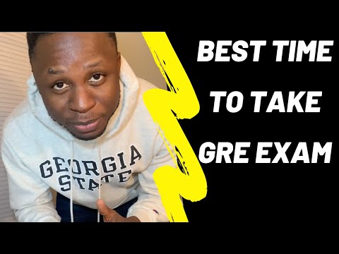 Best Time To Take GRE Exam : MS in US