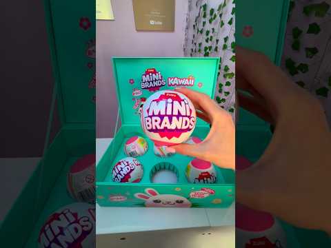 [AMSR] OPENING A NEW *KAWAII* MINI BRANDS CAPSULE!!🥹🧋🎀✨ (ULTRA RARE FIND!!🫢) #Shorts