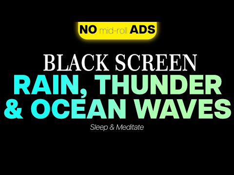 SLEEP LIKE a BABY Tonight with RAIN and OCEAN WAVES