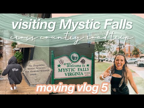 MOVING VLOG 5 | visiting mystic falls from vampire diaries