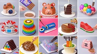 1000+ Oddly Satisfying Rainbow Cake Decorating Compilation | So Yummy Chocolate Cake Hacks Tutorials