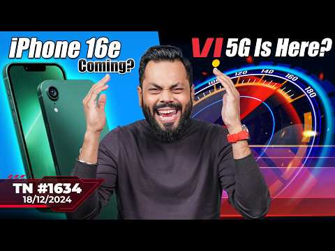 iPhone 16e Coming?,OnePlus 13 India Launch,Galaxy S26 x Exynos?,iPhone Flip?,Vi 5G Is Here?-#TTN1634