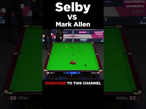 Mark Allen vs Mark Selby - British Open Snooker 2024 - Semi Final Part 3  #snookermoments #juddtrump