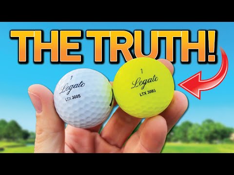 Yellow vs White Golf Balls - Does It Matter?