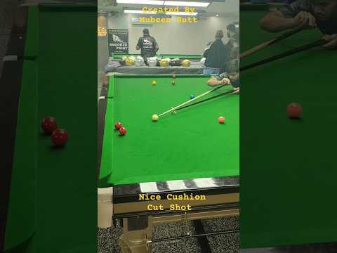 Nice Cushion Cut Shot | Snooker Best Shots By Rana Irfan | Snooker Champions Official #cutshot #2025