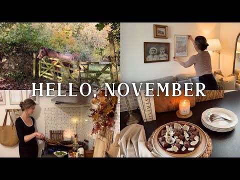 Early November in the English Countryside: seasonal living, home cooking &  baking, Cotswolds vlog