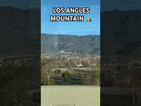 LOS ANGLES MOUNTAINS 🏔️🇺🇸 #beauty #nature #losangeles #usa #shorts