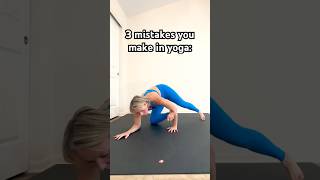 3 mistakes you make in yoga… #yoga #yogatips #yogajourney #midlifeyoga  #yogaposes