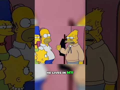 Abe Simpson Finds the Burglar #simpsons #viralvideo #trending #shorts