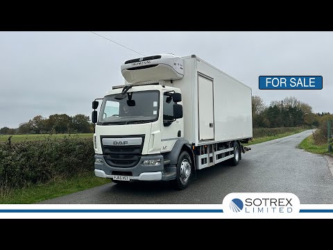 For Sale - New Stock From Sotrex: DAF LF 220 4 X 2 Fridge Box Van