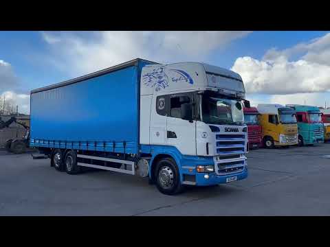 **FOR SALE** 2008 Scania R420 Topline Cab, 31 FT Curtain Side Body - Dixon Commercial Exports Ltd