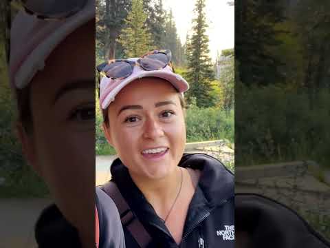 Hiking around Lake Louise!