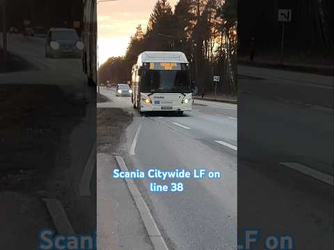 Scania Citywide LF on line 38 #bus