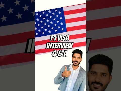 F1 Visa Interview Q & A | How do you plan on funding your studies?