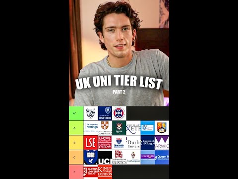 Ranking Russell Group Universities In a Tier List...