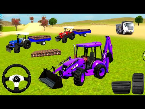 JCB /  DUMPER  / EICHER / POWER / TRAKTOR TROLLEY DRUMS 🛢️ UNLOADING 😱 #viralvideo #trending