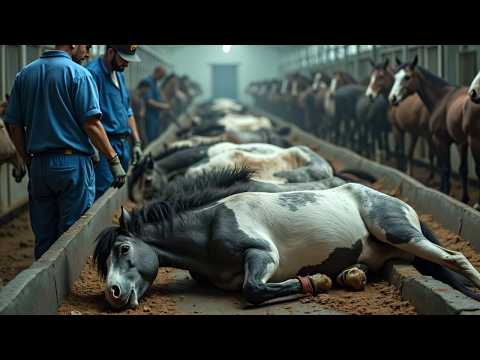 Secrets Inside The Horse Farm - How Farmers Raise And Process The Meat Of Millions Of Horses