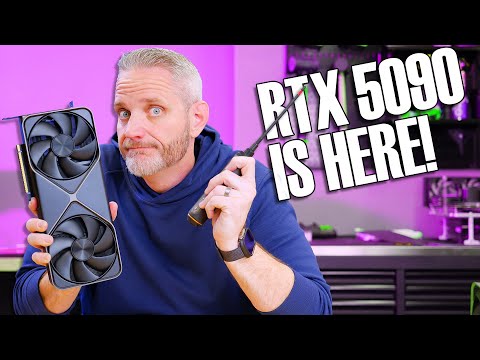 Worlds First RTX 5090 build on YouTube!