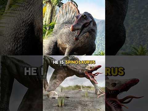 Is Spinosaurus Stronger Than The Skullcrawler? #jurassicworldrebirth #skullcrawler #spinosaurus