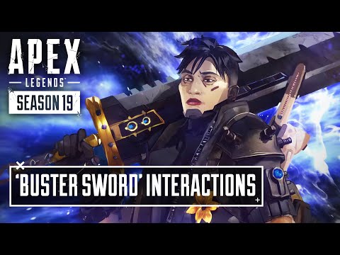 New BUSTER SWORD Interaction Voicelines - Apex Legends x Final Fantasy