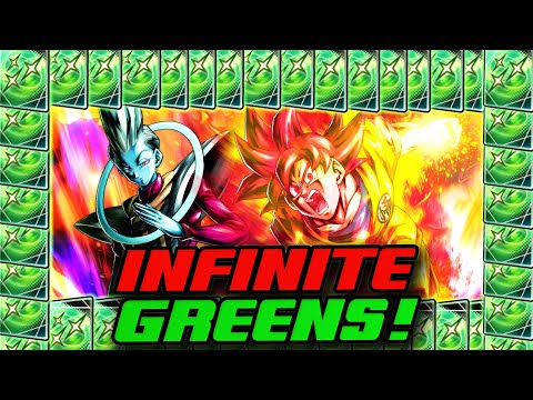 I gave LF God Goku INFINITE VANISHES (Dragon Ball Legends)