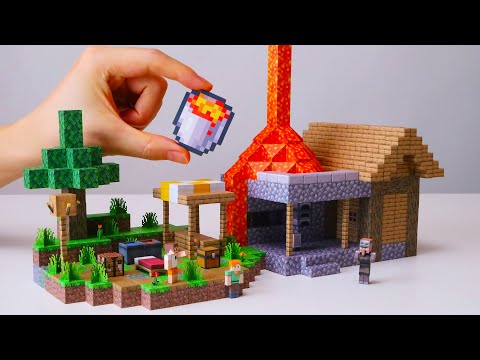 Magnetic Papercraft | Minecraft Blacksmith