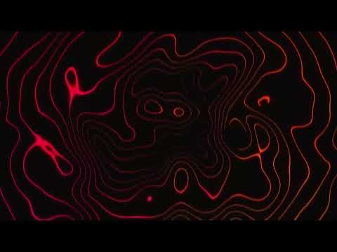 Psychedelic Red Waves | HD Relaxing Screensaver