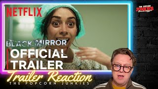 BLACK MIRROR (SEASON 7 Official Trailer) The Popcorn Junkies Reaction